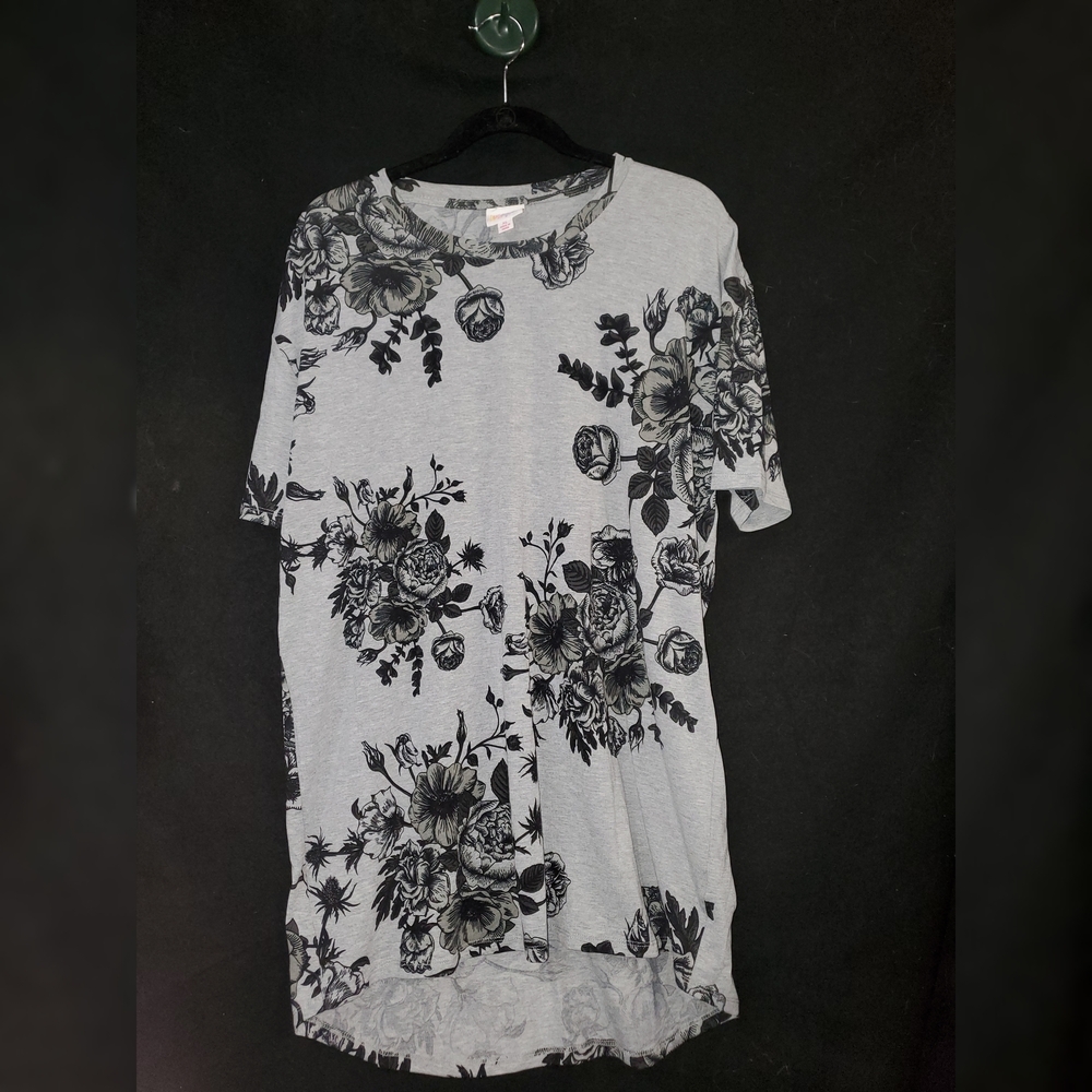 Lularoe Hudson Black Floral XL